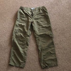 White Sierra insect shield hiking pants